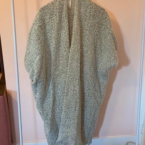 Free People soft gray sweater cardigan